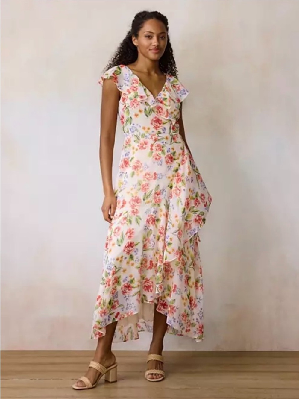 Lane Bryant Floral Maxi Dress